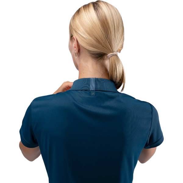 2026 Zhik Womens UVactive Short Sleeve Polo ATP-0086-W - Deep Teal